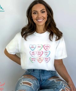 Boston Candy Hearts Valentine's Day Tee Shirt