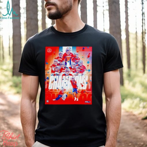 Boston Cannons 2024 Championship Series Winners shirt