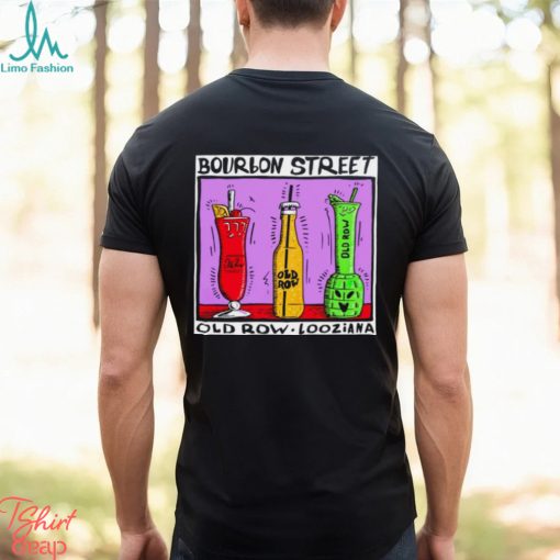 Bourbon Street drinks shirt