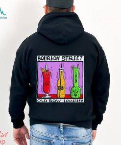 Bourbon Street drinks shirt