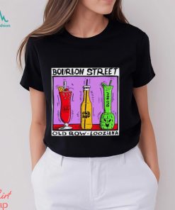 Bourbon Street drinks shirt