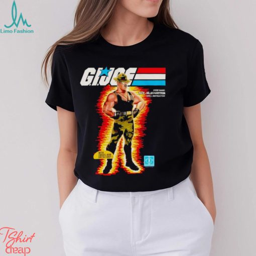 Box Art Sgt Slaughter GI Joe shirt