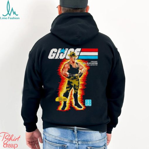 Box Art Sgt Slaughter GI Joe shirt
