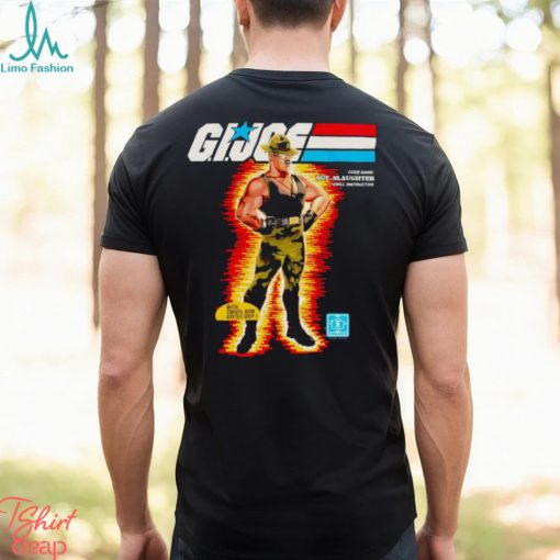 Box Art Sgt Slaughter GI Joe shirt