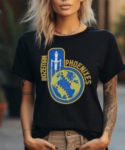 Bozeman Phoenixes baseball earth logo shirt