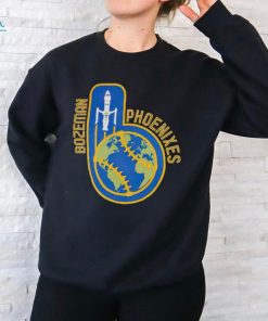 Bozeman Phoenixes baseball earth logo shirt