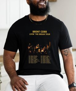 Brent cobb livin’ the dream 2024 tour poster shirt