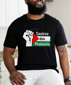 Brian O Donovan Wearing Saoirse Don Phalaistin shirt