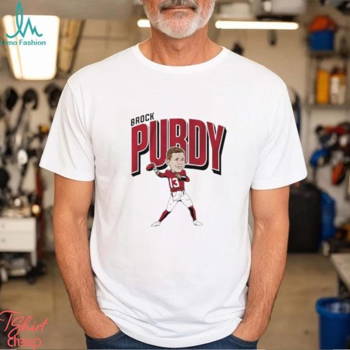 Brock Purdy caricature shirt