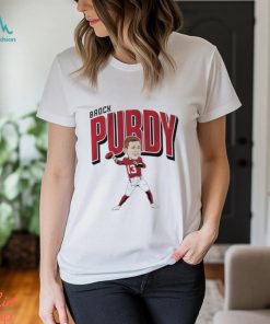 Brock Purdy caricature shirt