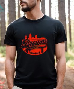 Browns Browns Football Browns Skyline shirt