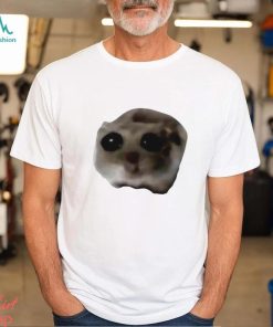 Bruh Tees Sad Hamster Meme funny shirt