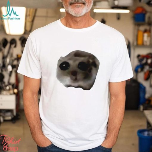 Bruh Tees Sad Hamster Meme funny shirt