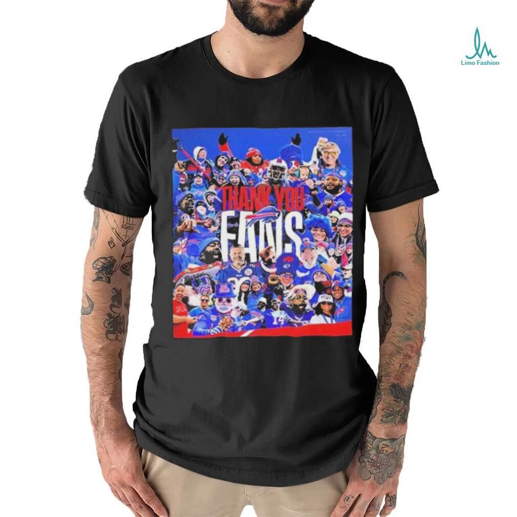Buffalo Bills Football Thank You Fans Bills Mafia For The 2023 Season Shirt Buffalo Bills Football Thank You Fans Bills Mafia For The 2023 Season Shirt