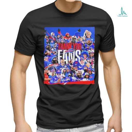 Buffalo Bills Football Thank You Fans Bills Mafia For The 2023 Season Shirt