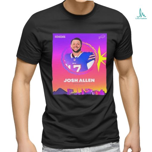 Buffalo Bills Josh Allen MVP Finalist NFL Honors shirt