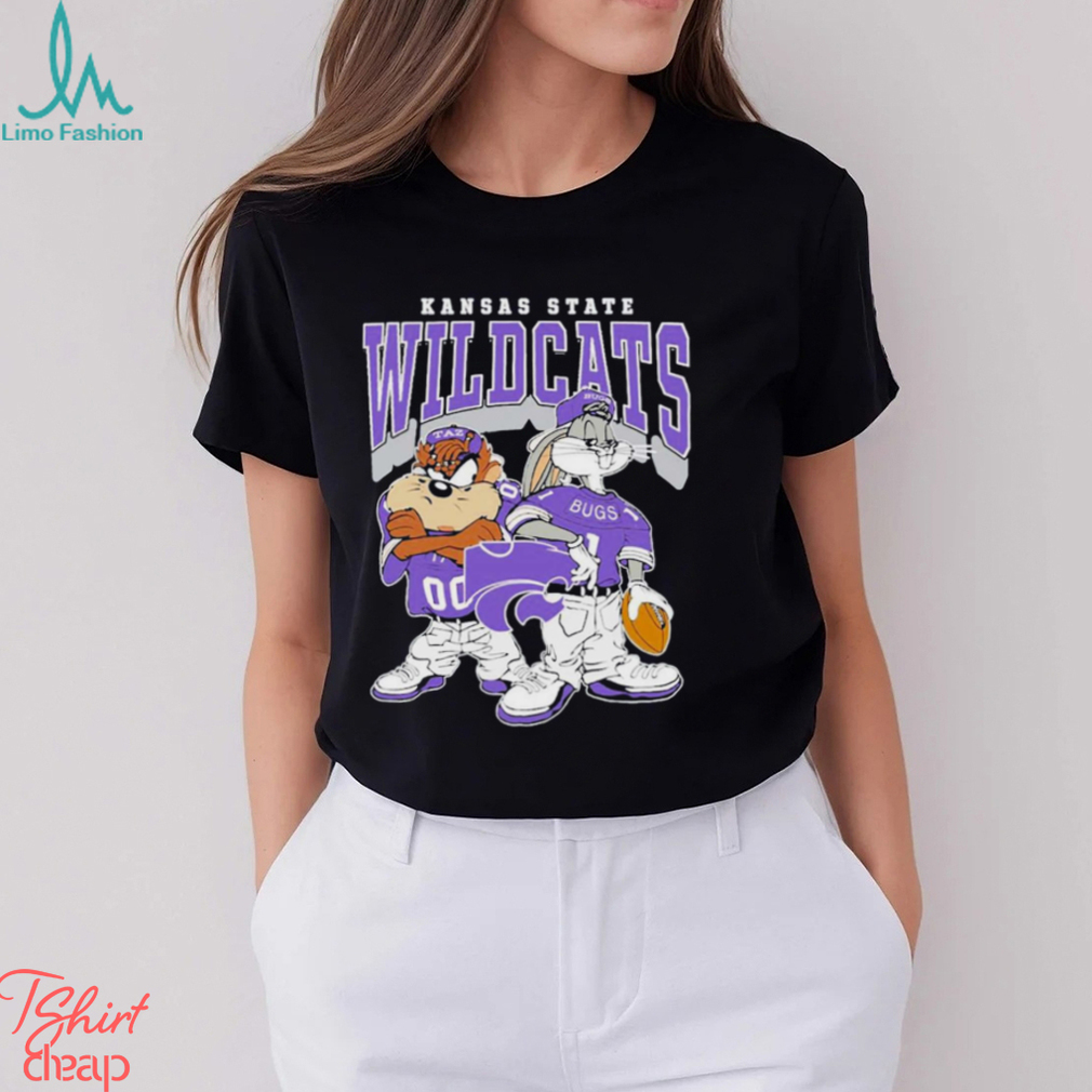 Bugs Bunny And Taz Kansas State Wildcats Shirt Bugs Bunny And Taz Kansas State Wildcats Shirt
