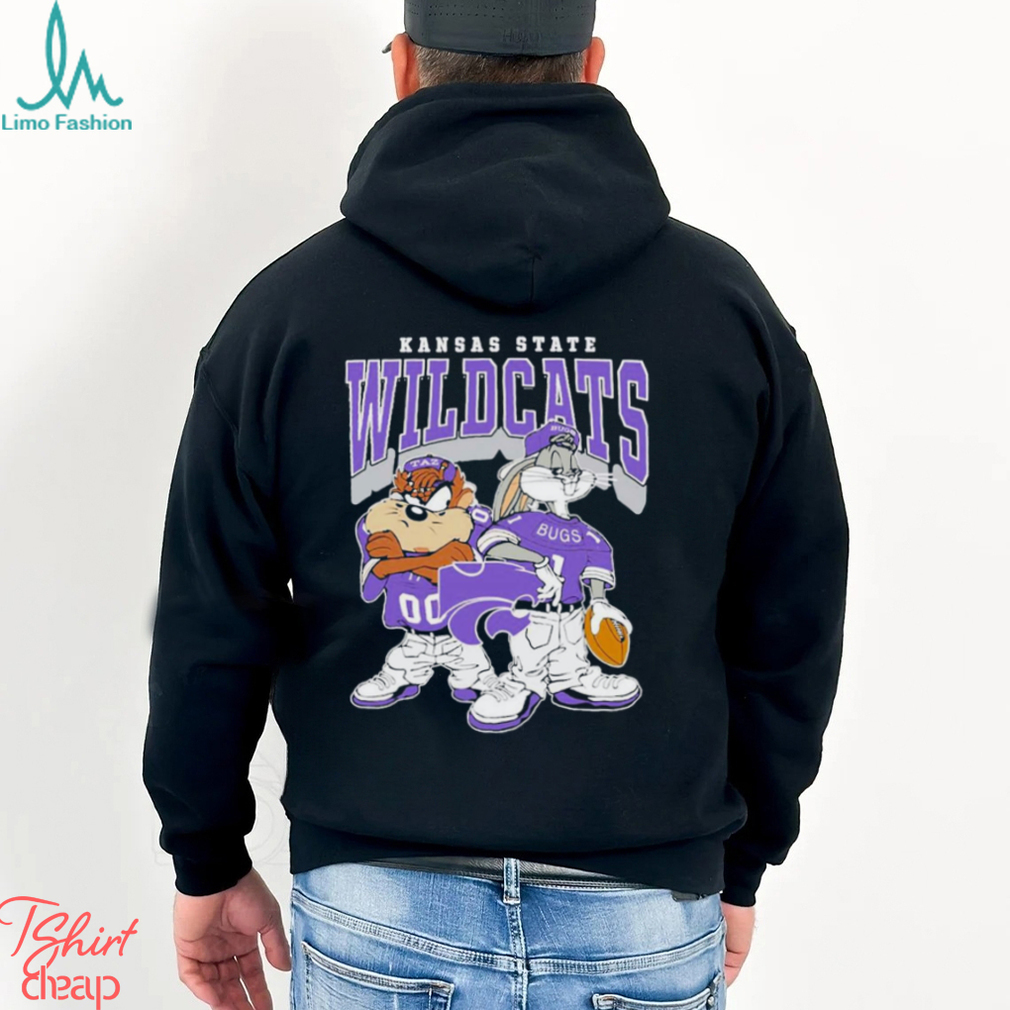 Bugs Bunny And Taz Kansas State Wildcats Shirt Bugs Bunny And Taz Kansas State Wildcats Shirt