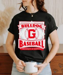Bulldogs baseball university of Georgia retro shirt