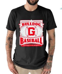 Bulldogs baseball university of Georgia retro shirt