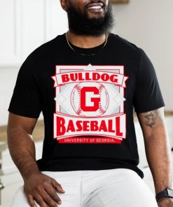 Bulldogs baseball university of Georgia retro shirt