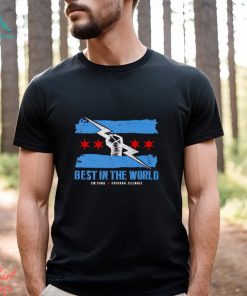 CM Punk logo flag best in the world shirt