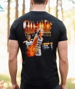 Caitlin Clark all time NCAA scorer leader poster shirt