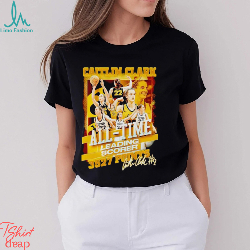 Caitlin Clark all time leading scorer 3527 points shirt Caitlin Clark all time leading scorer 3527 points shirt