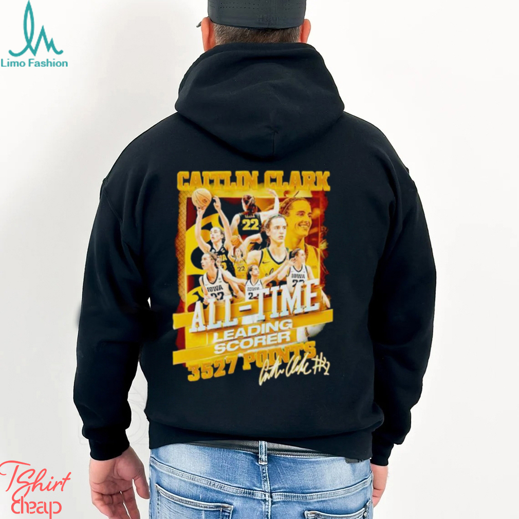 Caitlin Clark all time leading scorer 3527 points shirt Caitlin Clark all time leading scorer 3527 points shirt