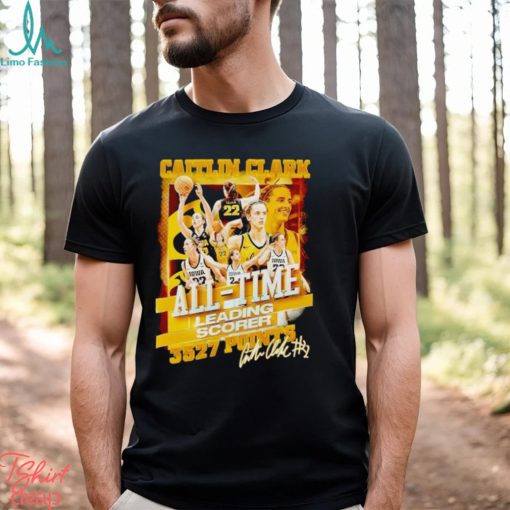 Caitlin Clark all time leading scorer 3527 points shirt