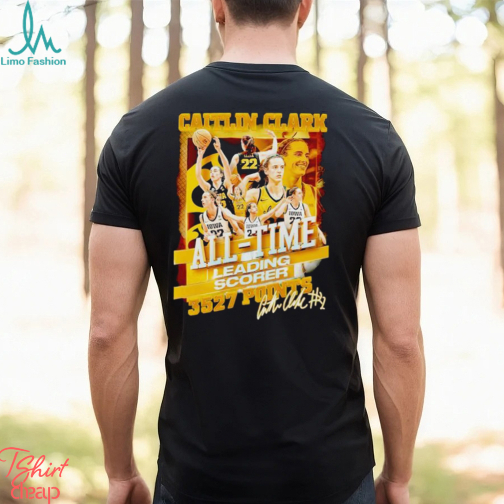 Caitlin Clark all time leading scorer 3527 points shirt Caitlin Clark all time leading scorer 3527 points shirt