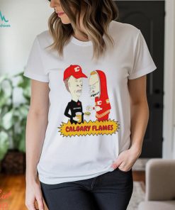 Calgary Flames Beavis And Butt head shirt