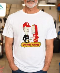 Calgary Flames Beavis And Butt head shirt