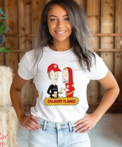 Calgary Flames Beavis And Butt head shirt