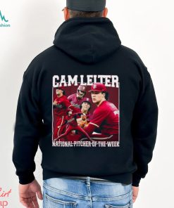 Cam Leiter National Pitcher of the week vintage bootleg shirt