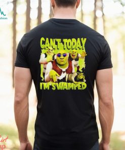 Can’t Today I’m Swamped Shrek vintage shirt