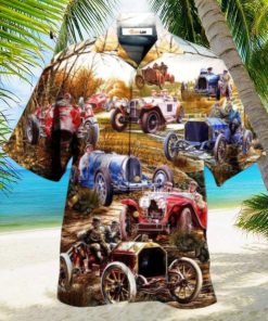 Car Old Vintage Hawaiian Shirt