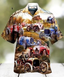 Car Old Vintage Hawaiian Shirt