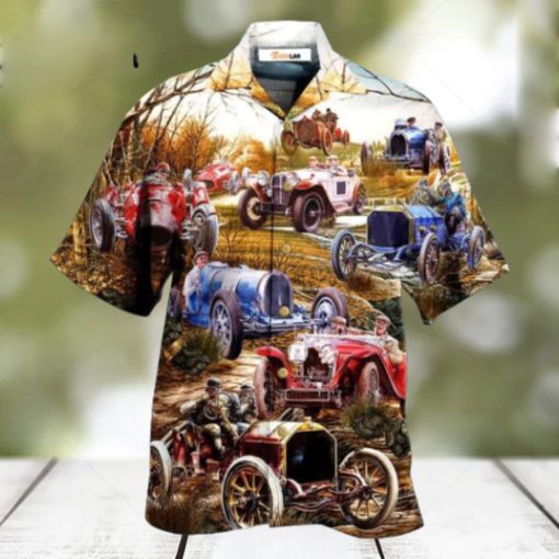 Car Old Vintage Hawaiian Shirt