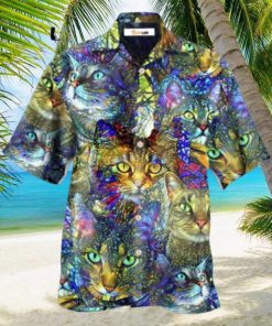 Cat Tabby Lover Art Hawaiian Shirt