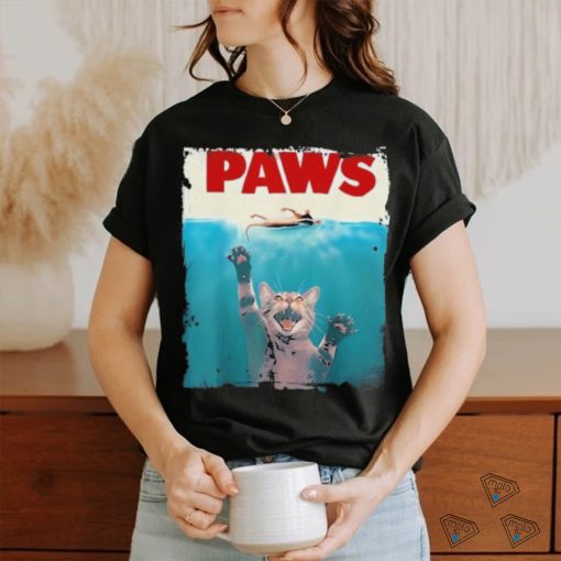 Cat and Mouse Paw Shark Shirt