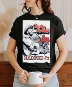 Charley Crockett Feb 22, 2024 San Antonio, TX Poster shirt