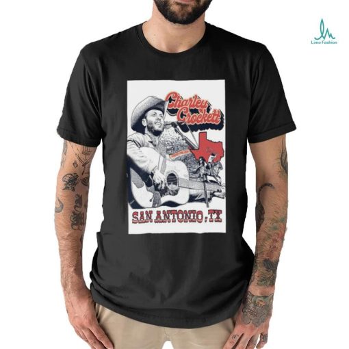 Charley Crockett Feb 22, 2024 San Antonio, TX Poster shirt