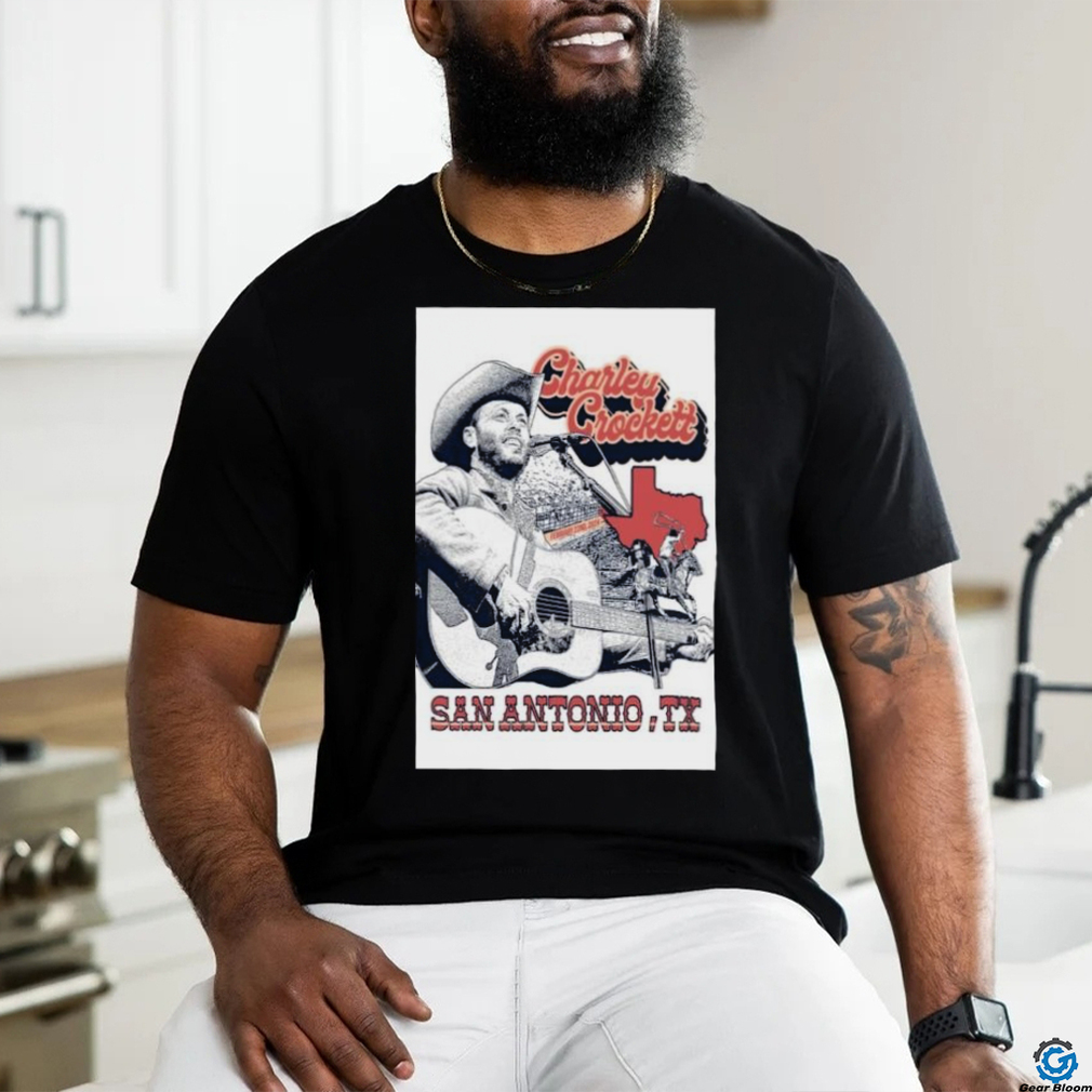 Charley Crockett San Antonio, Frost Bank Center 22 Feb 2024 poster shirt Charley Crockett San Antonio, Frost Bank Center 22 Feb 2024 poster shirt