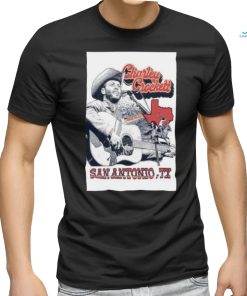 Charley Crockett San Antonio, Frost Bank Center 22 Feb 2024 poster shirt