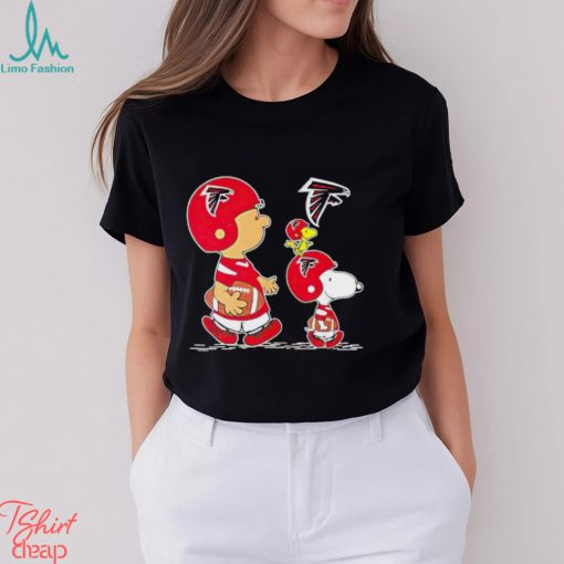 Charlie Brown Snoopy And Woodstock Atlanta Falcons Football shirt