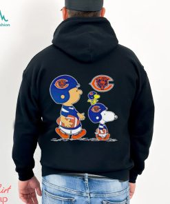 Charlie Brown Snoopy And Woodstock Chicago Bears Football shirt