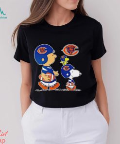 Charlie Brown Snoopy And Woodstock Chicago Bears Football shirt