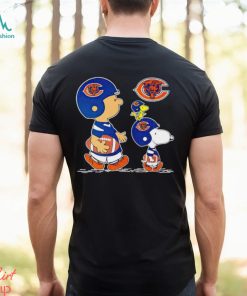Charlie Brown Snoopy And Woodstock Chicago Bears Football shirt