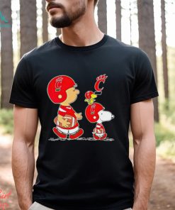 Charlie Brown Snoopy And Woodstock Cincinnati Bearcats Football shirt